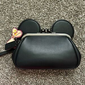 Coach Disney Minnie Ears Clutch
